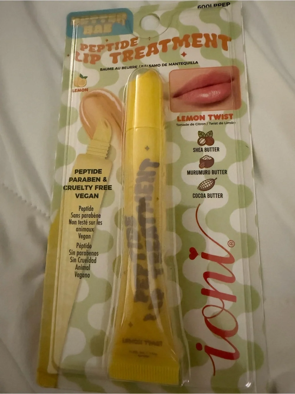 Butter Bar Peptide Lip Treatment (Lemon Twist)